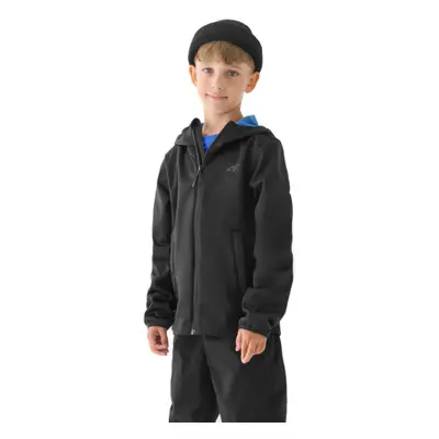 Fiú túra softshell kabát 4F JUNIOR SOFTSHELL JACKET-JWAW24TSOFM269-33S-BLUE