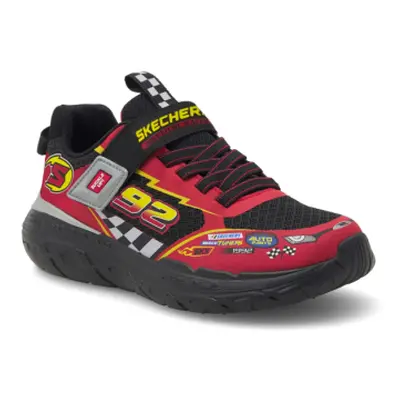 Fiú szabadidő cipő SKECHERS Skech Tracks black red