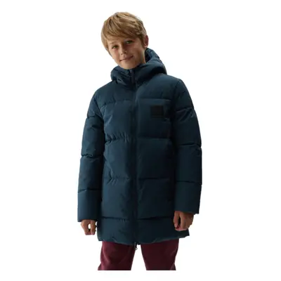 Fiú kabát 4F JUNIOR DOWN JACKET-JAW23TDJAM275-31S-NAVY