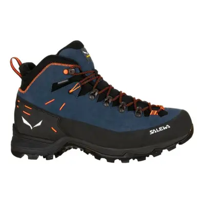 Férfi boka túracipő SALEWA Alp Mate Winter Mid PTX dark denim black