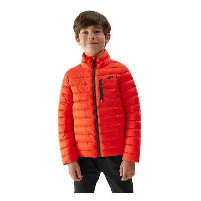 Fiú kabát 4F JUNIOR DOWN JACKET-JAW23TDJAM220-70S-ORANGE