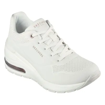 Női szabadidős lábbelik SKECHERS Million Air Elevated Air white