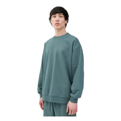 Férfi pulóver 4F SWEATSHIRT-4FWSS24TSWSM1027-44S-OLIVE