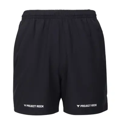 Férfi edzőnadrág UNDER ARMOUR PROJECT ROCK PROJECT ROCK Ultimate 5 inch Training Short-BLK