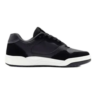 Férfi szabadidős lábbelik SKECHERS Koopa Court Volley Low Varsity black