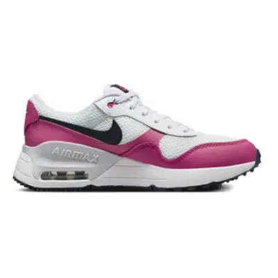 Dievčenská rekreačná obuv NIKE Air Max SYSTM Jr white obsidian fierce pink platinum