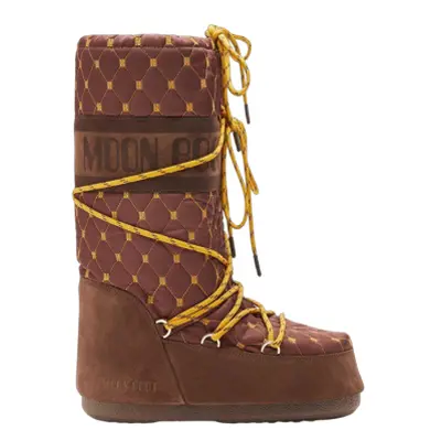 Magas téli csizma MOON BOOT Icon Quilted brown