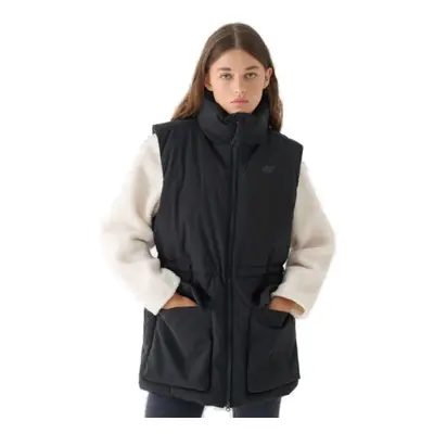 Női mellény 4F VEST JACKET-WAW24TVJAF135-20S-DEEP BLACK