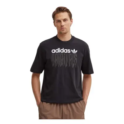 Rövid ujjú férfi póló ADIDAS ORIGINALS GRFX TEE LOOSE-Black