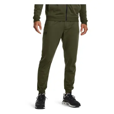 Pánske tepláky UNDER ARMOUR SPORTSTYLE TRICOT JOGGER-GRN