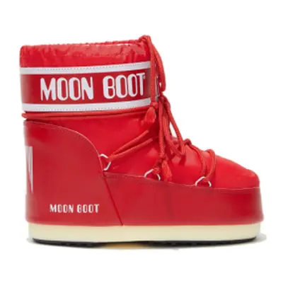 Dámske nízke zimné topánky MOON BOOT MB ICON LOW NYLON D001 RED