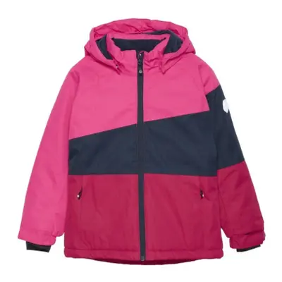 Lány sídzseki COLOR KIDS Ski Jacket - Colorblock, fuchsia purple