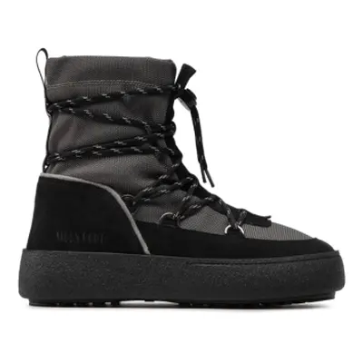 Férfi magas téli csizma MOON BOOT Mtrack Citizen black grey