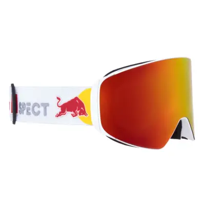 Síszemüveg RED BULL SPECT JAM-04, white,brown with red mirror, CAT3 + SPARE LENS