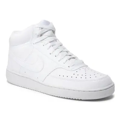 Férfi szabadidős lábbelik NIKE Court Vision Mid NN white white white