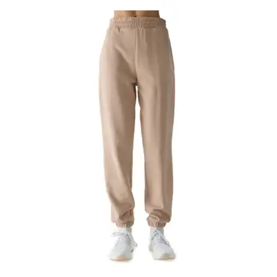 Női nadrágok 4F TROUSERS-4FWSS24TTROF665-83S-BEIGE