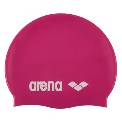 Úszósapka ARENA Clasic Silicone Cap - fuchsiová-bílá