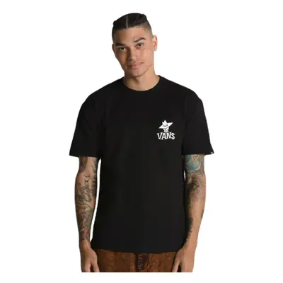 Rövid ujjú férfi póló VANS SKETCHY FRIEND SS TEE-BLACK