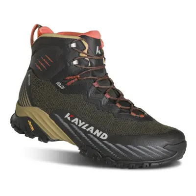 Férfi boka túracipő KAYLAND Duke Mid Gtx, Black Ocher