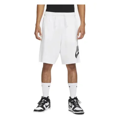 Férfi edzőnadrág NIKE M NK CLUB ALUMNI HBR FT SHORT-White