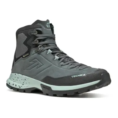 Női bokatúra teljes bőrcipő TECNICA Forge Hike MID GTX Ws, navy grey light blue