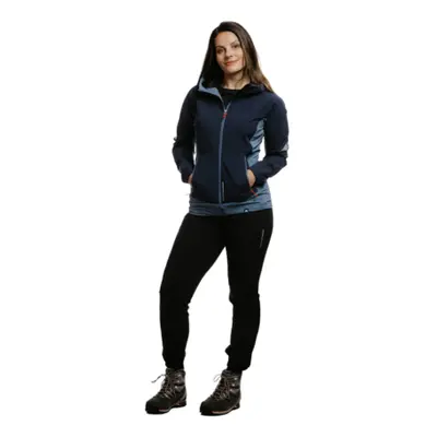 Női túra softshell kabát NORTHFINDER DONNA-387-blueblue