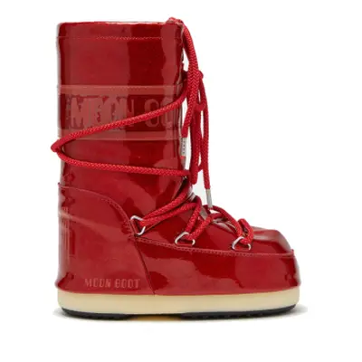 Junior magas téli csizma MOON BOOT MB ICON JR GLITTER-D001 RED