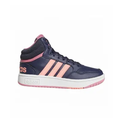 Lányok szabadidős cipők ADIDAS Hoops Mid 3.0 shadow navy acid red rose tone