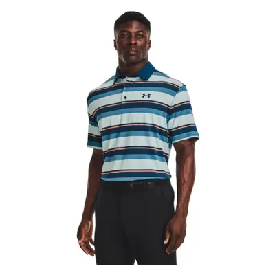 Férfi golfpóló rövid ujjal UNDER ARMOUR UA Playoff Polo 2.0-BLU