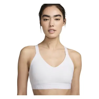 Női edző sportmelltartó NIKE W NK DF INDY MED SPT BRA-FD1065-100-white