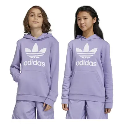 Lány kapucnis pulóver ADIDAS ORIGINALS TREFOIL HOODIE-MAGLIL