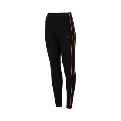 Női leggings 4F WOMENS LEGGINGS H4Z21-LEG011-20S-DEEP BLACK