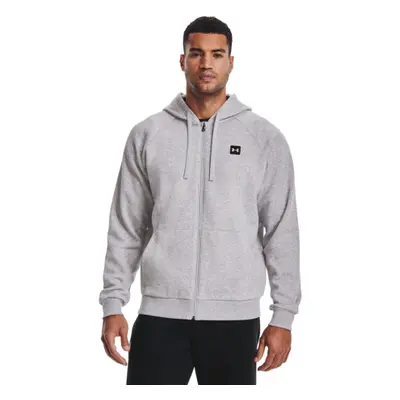 Férfi edzőpulóver cipzárral UNDER ARMOUR UA Rival Fleece FZ Hoodie-GRY-1357111-011