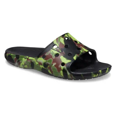 Flip papucs (strandcipő) CROCS Classic Crocs Spray Camo Slide black