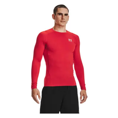 Férfi kompressziós póló hosszú ujjal UNDER ARMOUR UA HG Armour Comp LS-RED