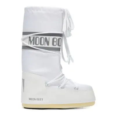 Női magas téli csizma MOON BOOT MB ICON NYLON A001 WHITE