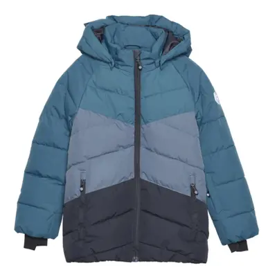 Fiú síkabát COLOR KIDS Ski Jacket - Colorblock -Quilt, legion blue