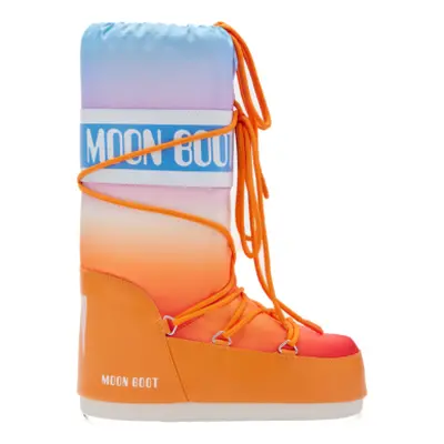 Női magas téli csizma MOON BOOT MB ICON SUNRISE-C002 ORANGE