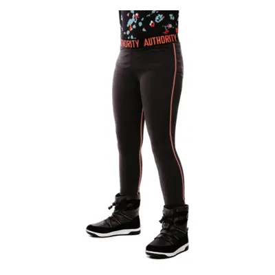 Hőszigetelt lány leggings AUTHORITY WARMIE pants II G black