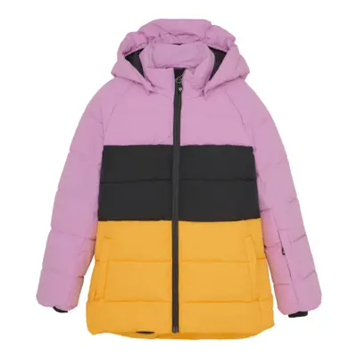 Lány sídzseki COLOR KIDS Ski Jacket - Colorblock -Quilt-741722.5214-Lilac chiffon