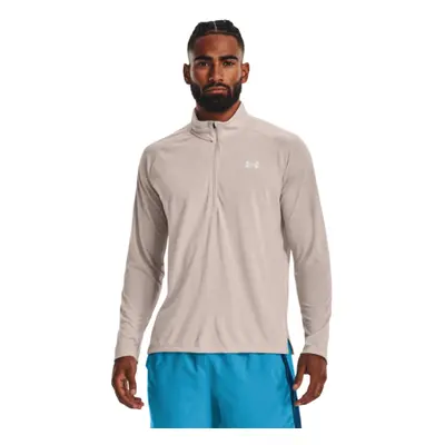 Férfi futópulóver 1 2 cipzárral UNDER ARMOUR UA STREAKER HALF ZIP-GRY-1361474-592