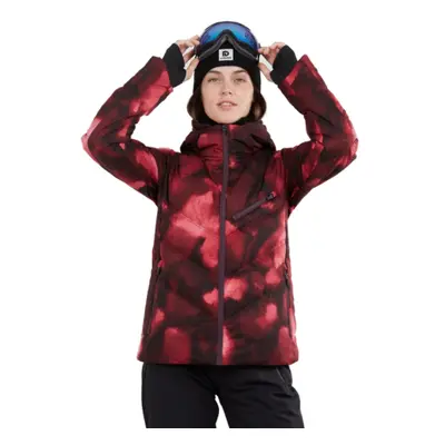 Dámska lyžiarska bunda FUNDANGO Elyra Padded Jacket-293-pomegranate