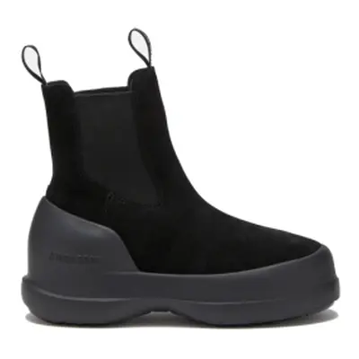 Magas téli csizma MOON BOOT MB LUNA CHELSEA SUEDE -N001 BLACK