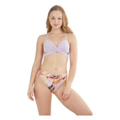 Női fürdőruha FUNDANGO Lola Twisted Top-333-soft lilac