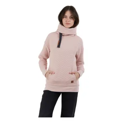 Női kapucnis pulóver FUNDANGO Aliz Pullover-330-rose