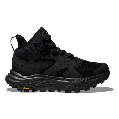 Férfi boka túracipő HOKA ONE ONE Anacapa 2 Mid GTX black black