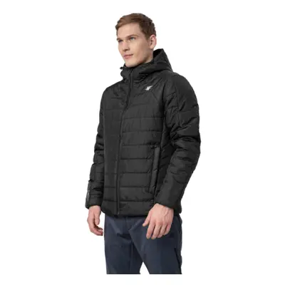 Férfi túrakabát 4F MENS JACKET KUMP006-20S-DEEP BLACK