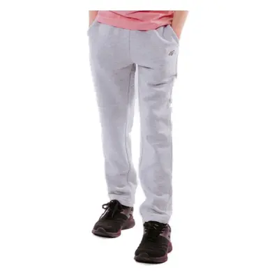 Lányok melegítőnadrágja 4F JUNIOR GIRLS TROUSERS JSPDD002A 27M-Grey