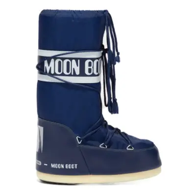 Gyermek magas téli csizma MOON BOOT ICON NYLON, 002 blue K