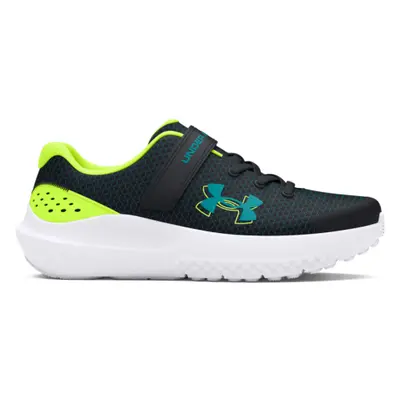 Fiú sportcipő (edzés) UNDER ARMOUR UA BPS Surge 4 AC 4 black high vis yellow circuit teal